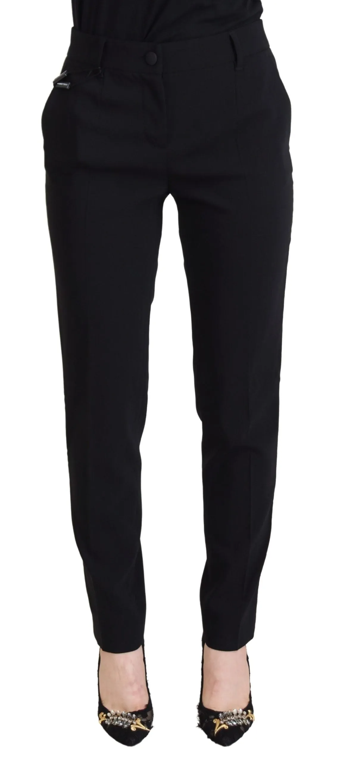 Black High Waist Women Pants sold by Lord & Taylor