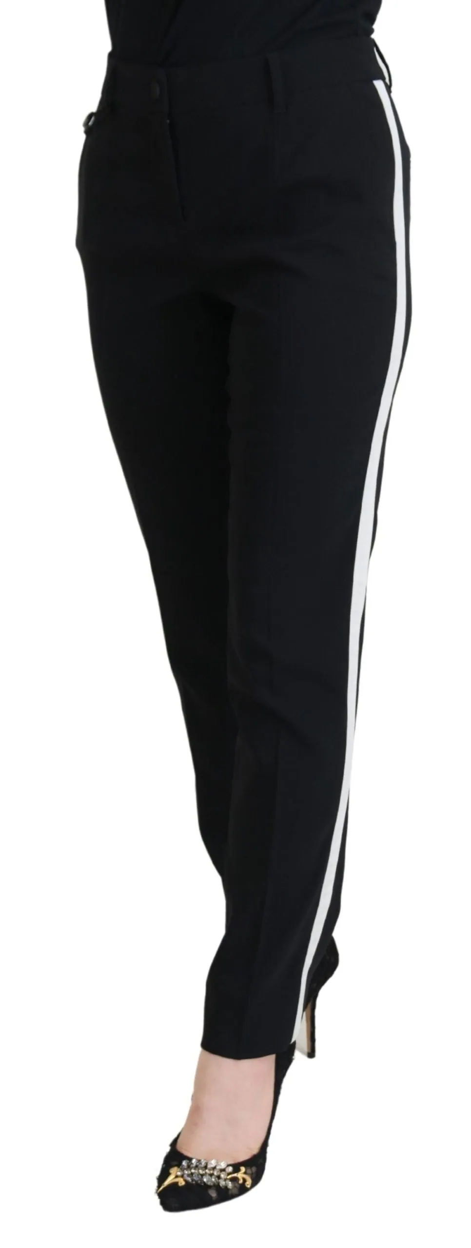 Black High Waist Women Pants sold by Lord & Taylor product image thumbnail 2