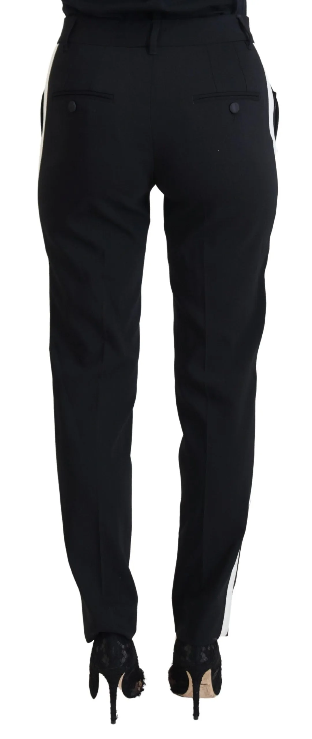 Black High Waist Women Pants sold by Lord & Taylor product image thumbnail 3