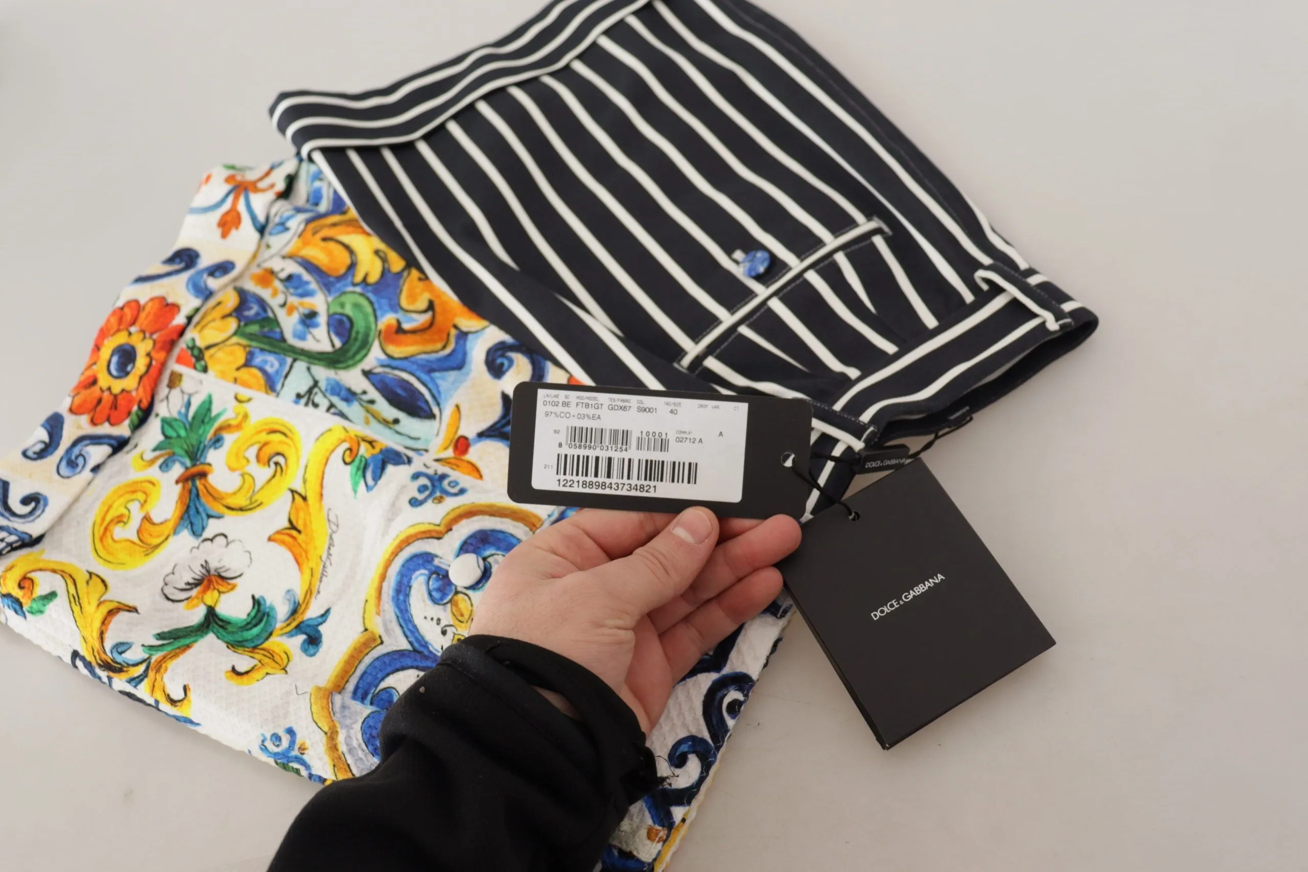 Multicolor Stripes Majolica Bermuda Shorts sold by Lord & Taylor product image thumbnail 4