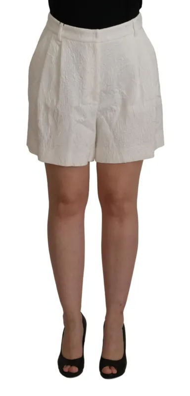 White High Waist Culotte Cotton Shorts sold by Lord & Taylor