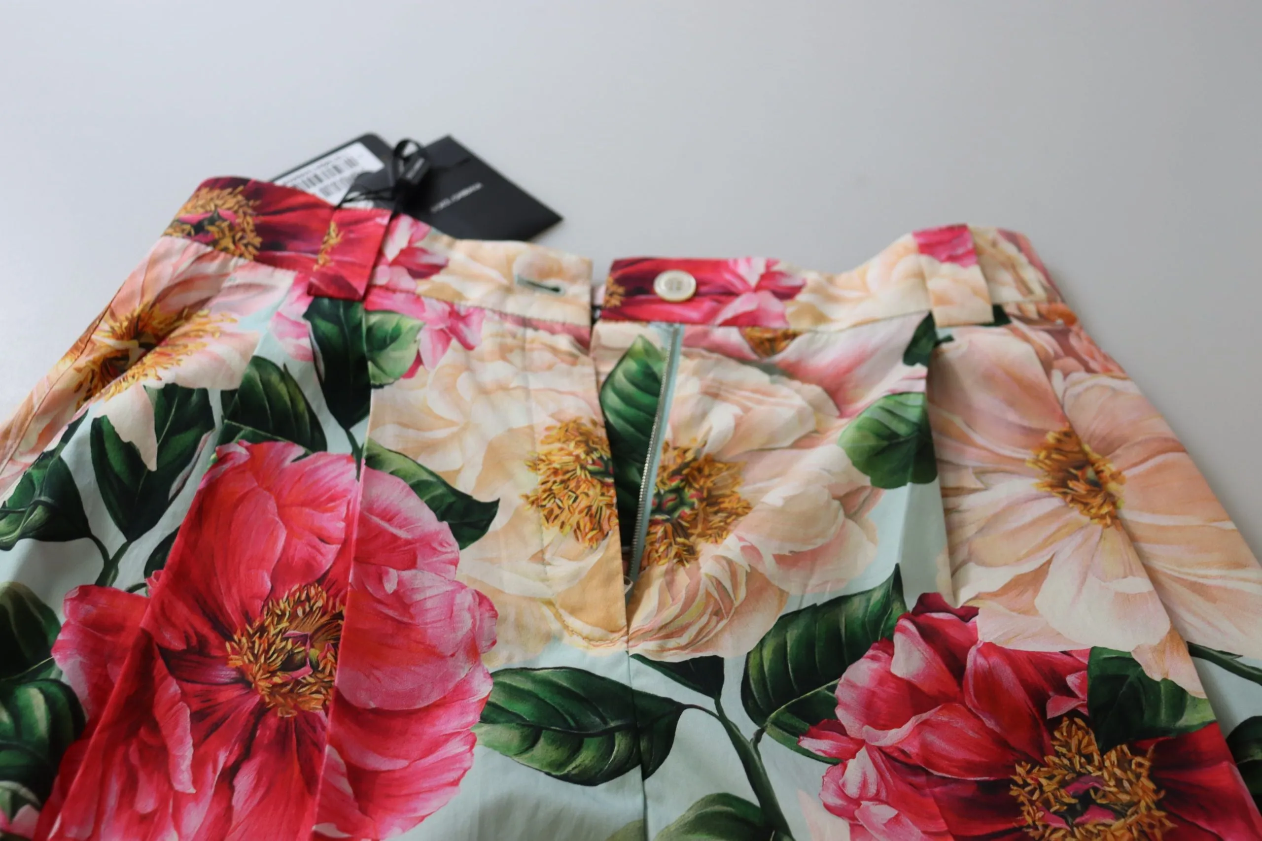 Multicolor Flora Printed High Waist Cropped Trouser Pants sold by Lord & Taylor product image thumbnail 4