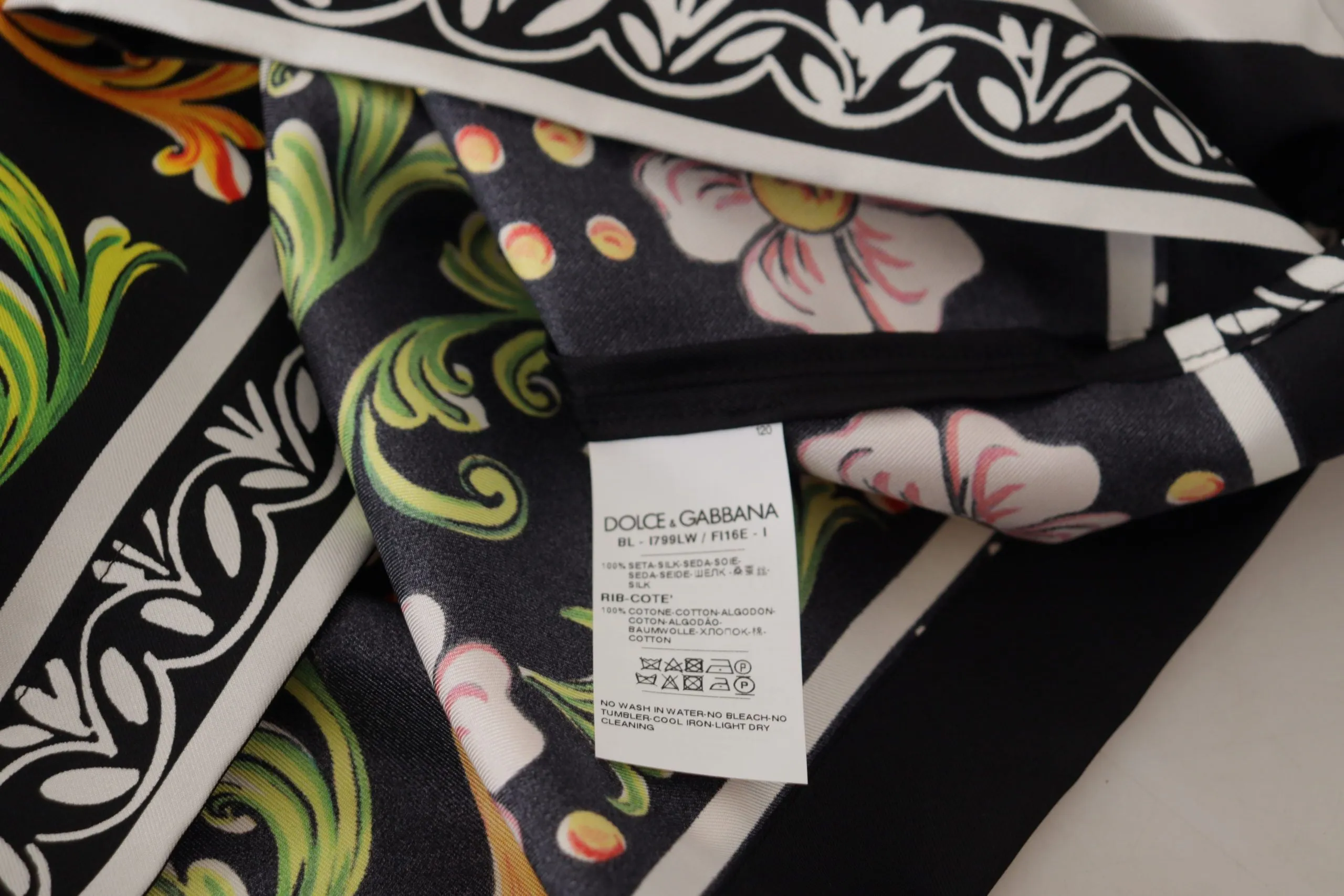 Multicolor Printed Baroque Loose Long Sleeve sold by Lord & Taylor product image thumbnail 5