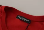 Red Amor Vincit Omnia Crewneck T-shirt sold by Lord & Taylor
