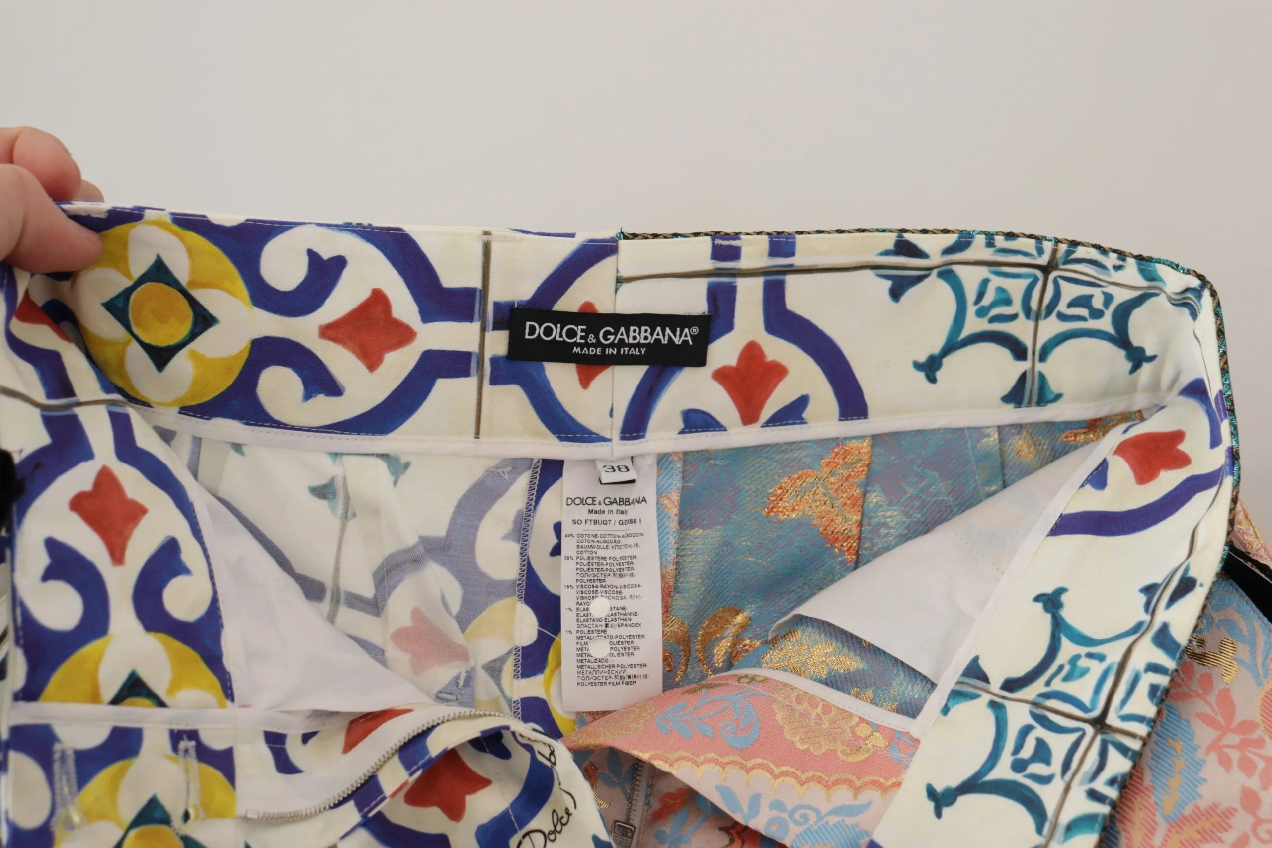 Multicolor High Waist Hot Pants Shorts sold by Lord & Taylor product image thumbnail 5