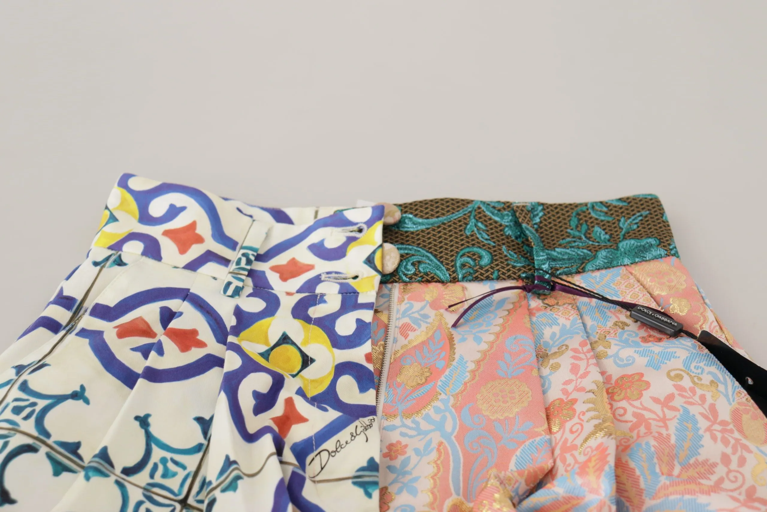 Multicolor High Waist Hot Pants Shorts sold by Lord & Taylor product image thumbnail 4