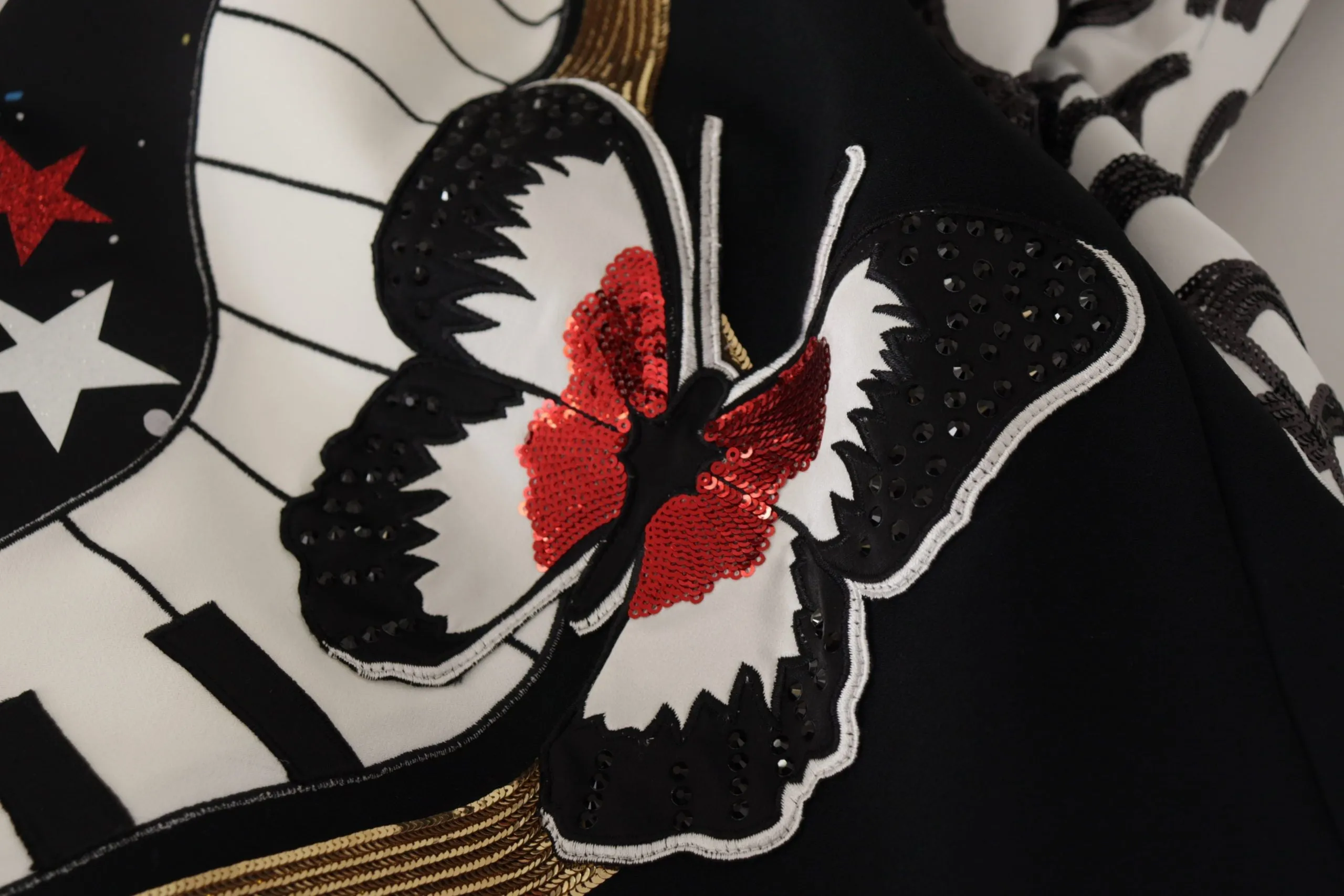 Black Love Clock Sequined Piano Skirt sold by Lord & Taylor product image thumbnail 5