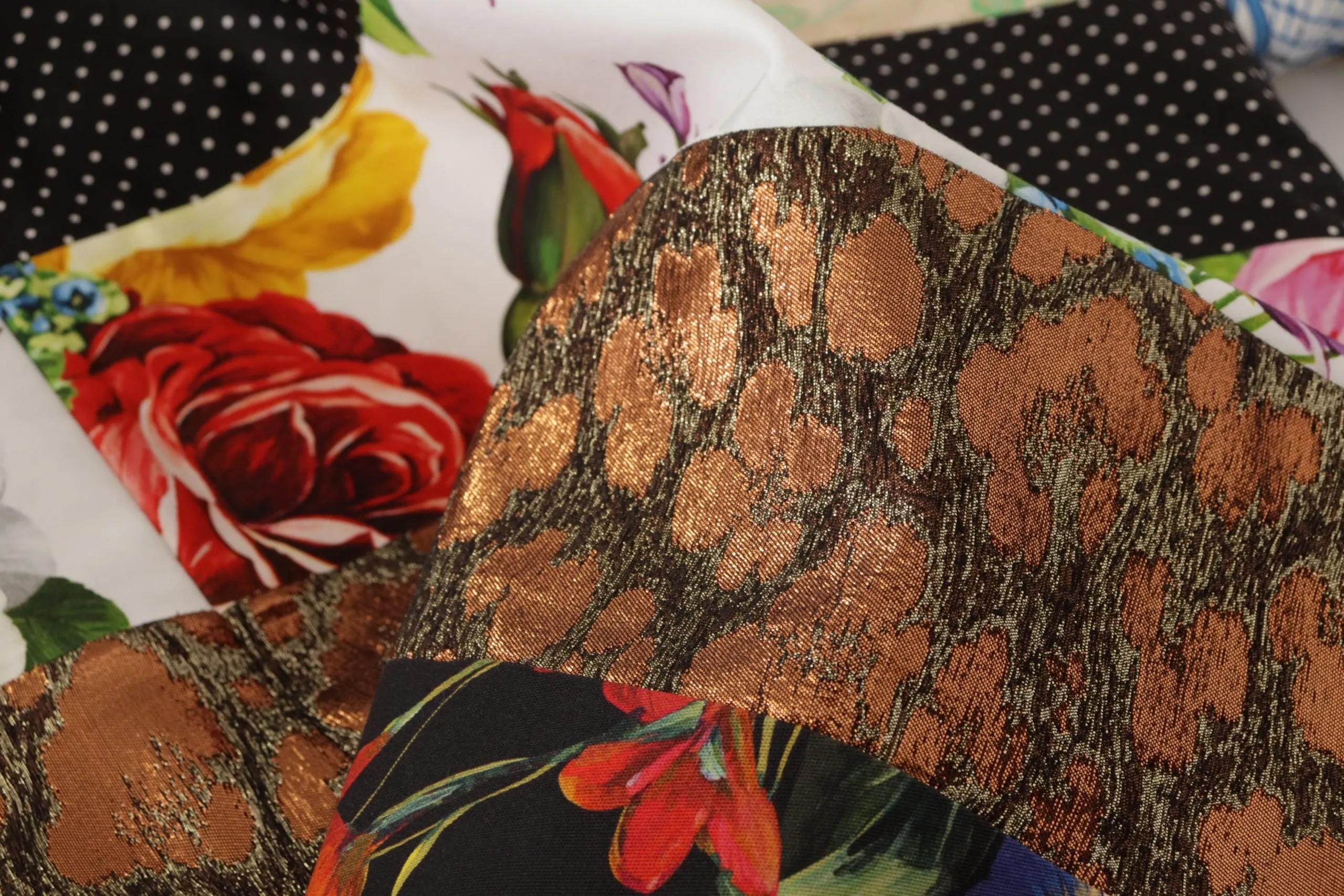 Multicolor Pachwork Floral Sheath Jaquard Mini Gown Dress sold by Lord & Taylor product image thumbnail 5