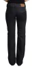 Dark Blue Cotton Stretch Low Waist Straight Denim Jeans sold by Lord & Taylor