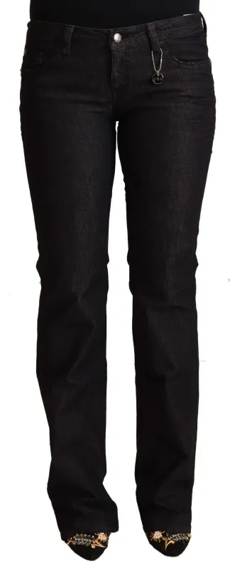 Black Cotton Low Waist Skinny Jeans sold by Lord & Taylor