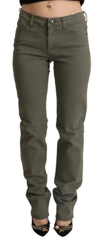 Gray Low Waist Cotton Skinny Denim Trouser Jeans sold by Lord & Taylor