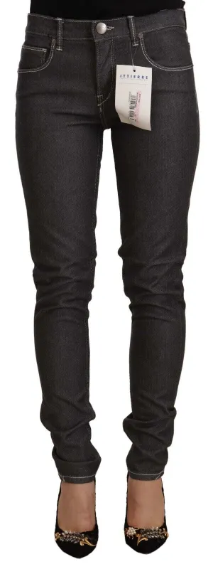 Black Low Waist Skinny Denim Slim Fit Jeans sold by Lord & Taylor