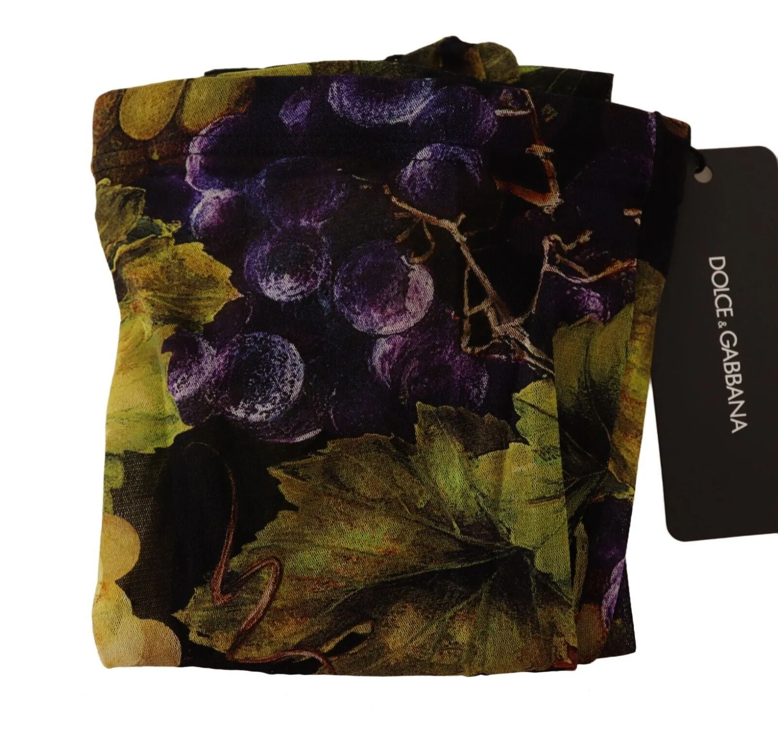 Black Grapes Print Stockings Tights sold by Lord & Taylor product image thumbnail 2