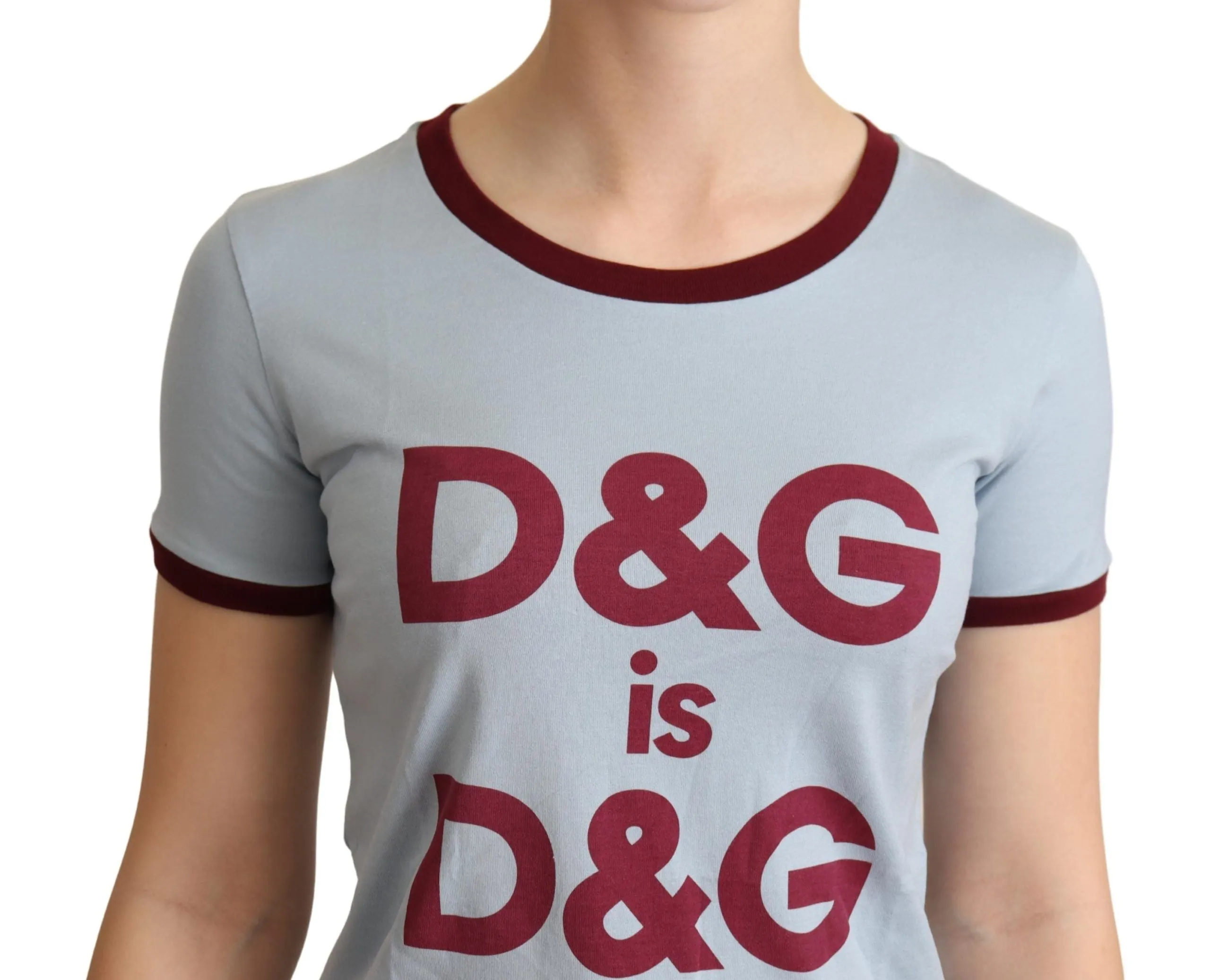 Blue Crewneck D&G Top T-shirt sold by Lord & Taylor product image thumbnail 4