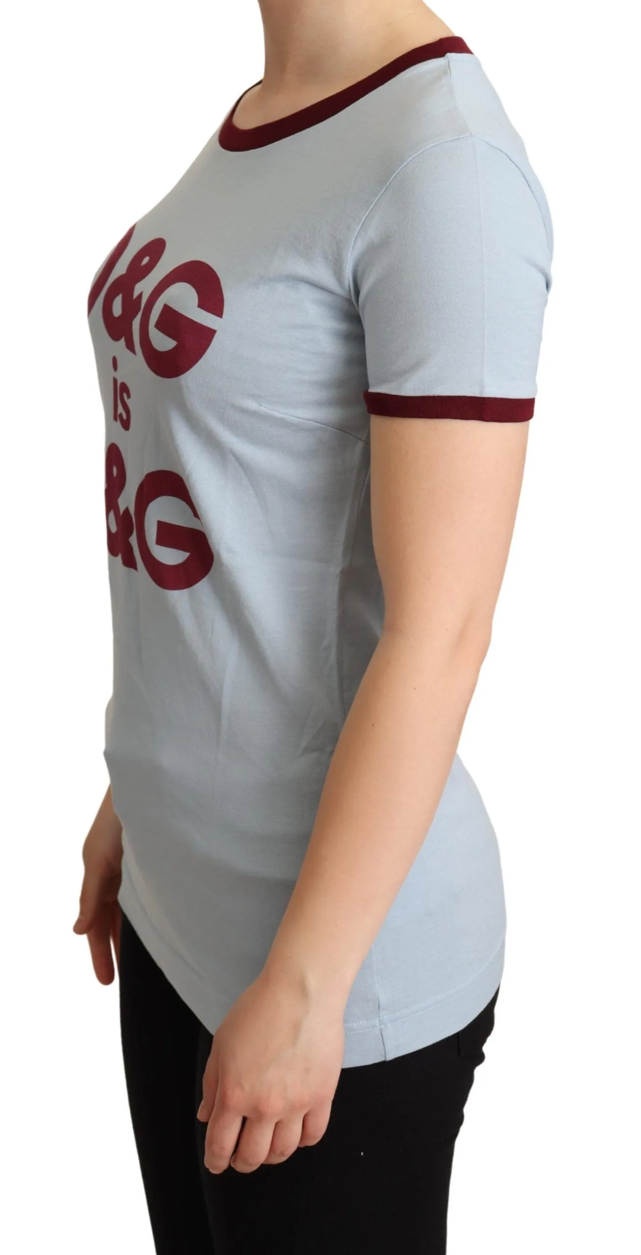 Blue Crewneck D&G Top T-shirt sold by Lord & Taylor product image thumbnail 2