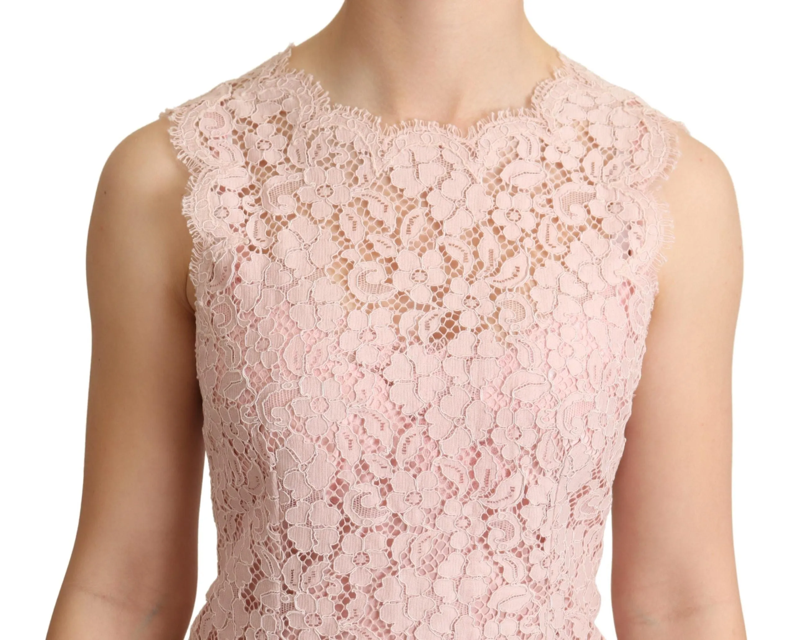 Pink Floral Lace Sleeveless Tank Blouse Top sold by Lord & Taylor product image thumbnail 4