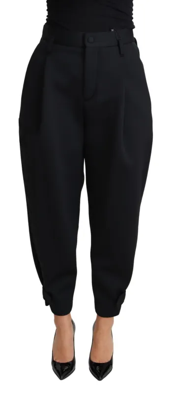 Black Cropped Dress High Waist Polyester Pants sold by Lord & Taylor