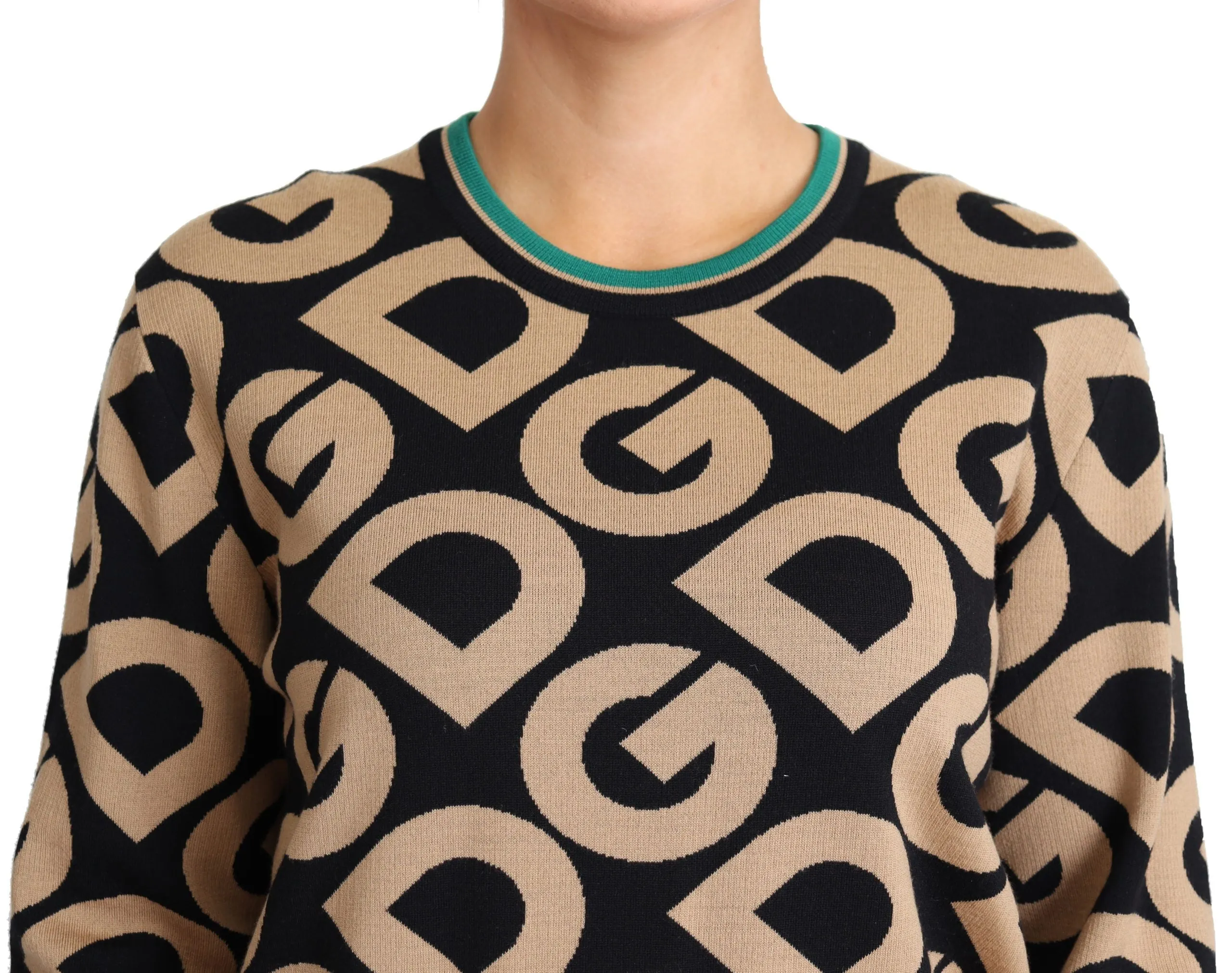 Multicolor DG Mania Wool Crewneck Pullover Sweater sold by Lord & Taylor product image thumbnail 3