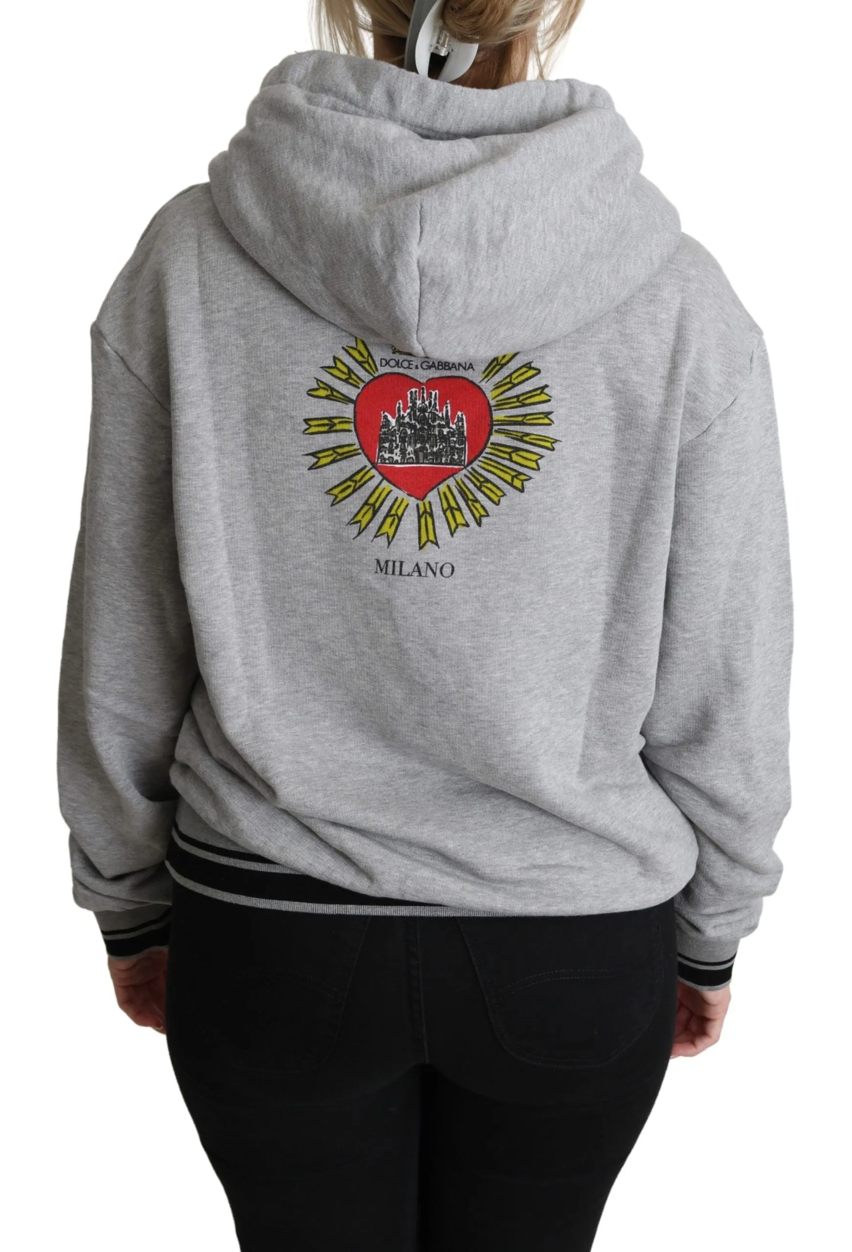 Gray Printed Hooded Exclusive Logo Sweater sold by Lord & Taylor product image thumbnail 3