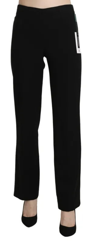 Black High Waist Straight Formal Dress Trouser sold by Lord & Taylor