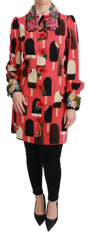 Pink Ice Cream Roses Sequined Dress sold by Lord & Taylor