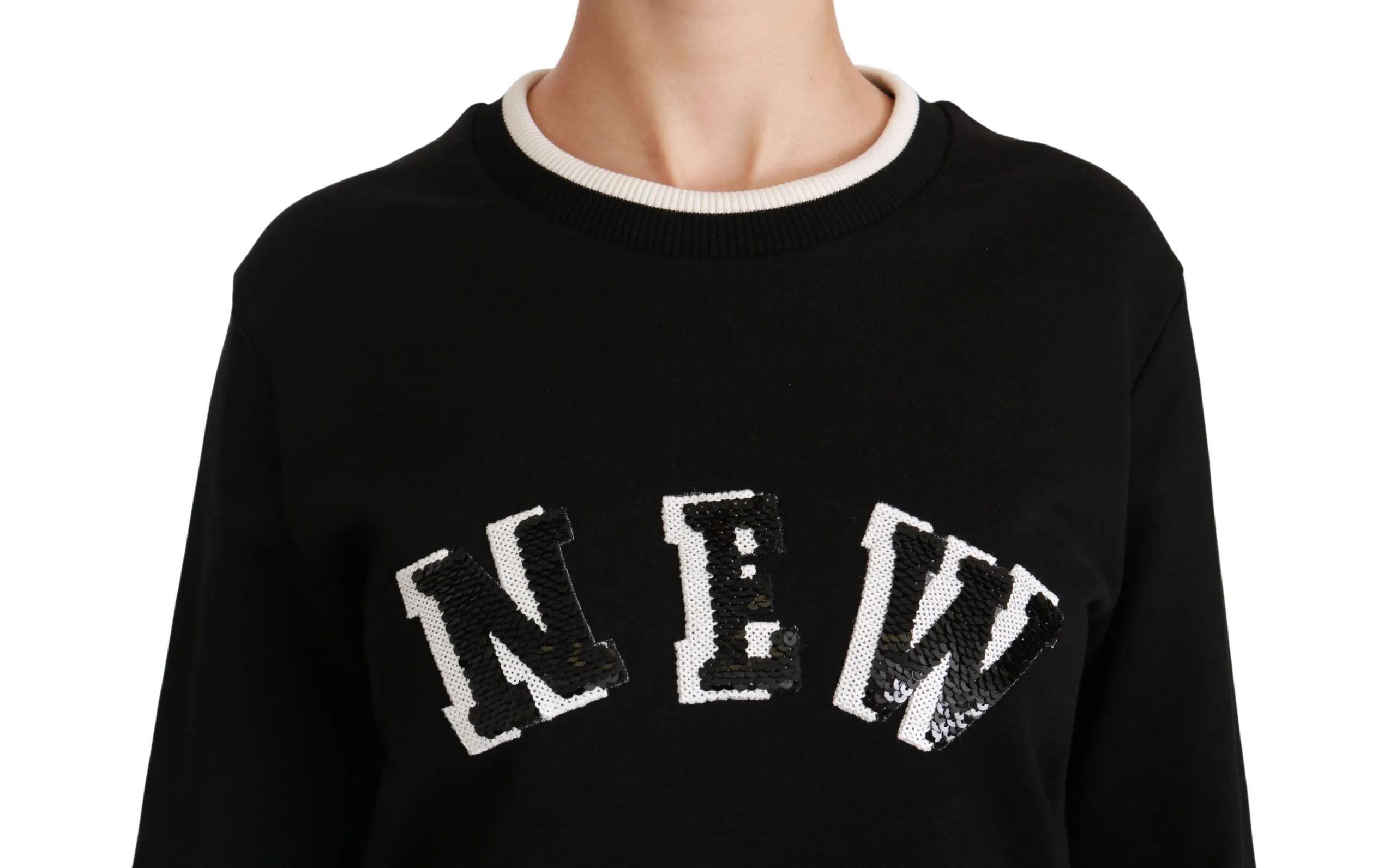 Black Rinascimento #DGmillennials Sweater sold by Lord & Taylor product image thumbnail 5