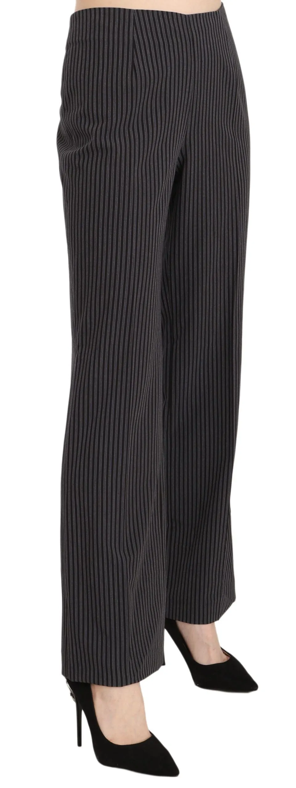 Black Striped Cotton Sretch Dress Trousers Pants sold by Lord & Taylor product image thumbnail 2