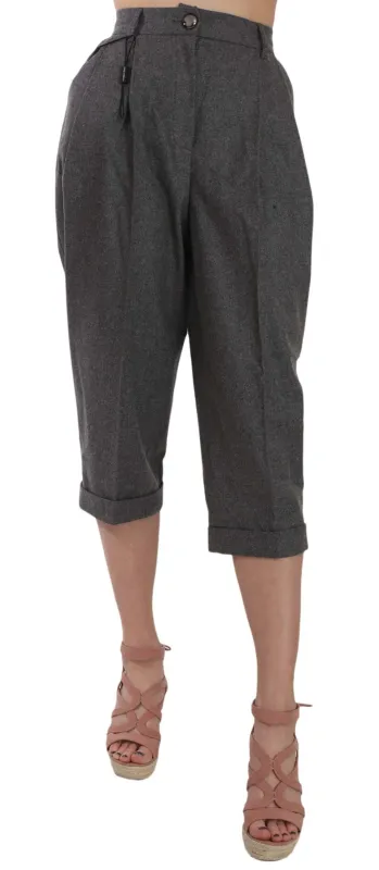 Wool Cropped Trouser Pleated Pant sold by Lord & Taylor