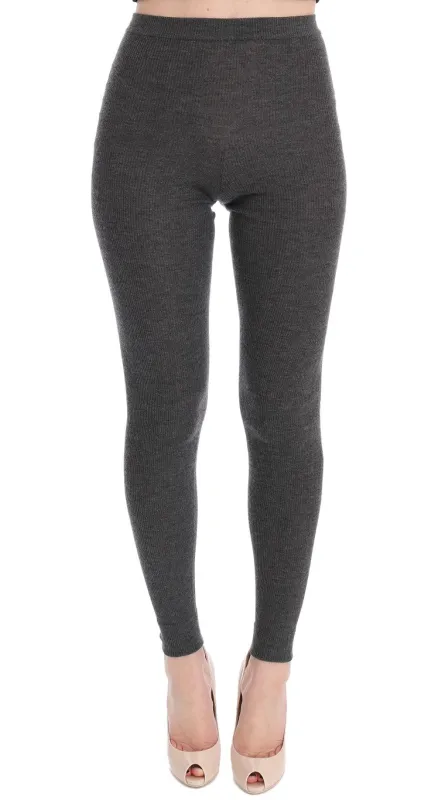 Gray Cashmere Stretch Tights sold by Lord & Taylor
