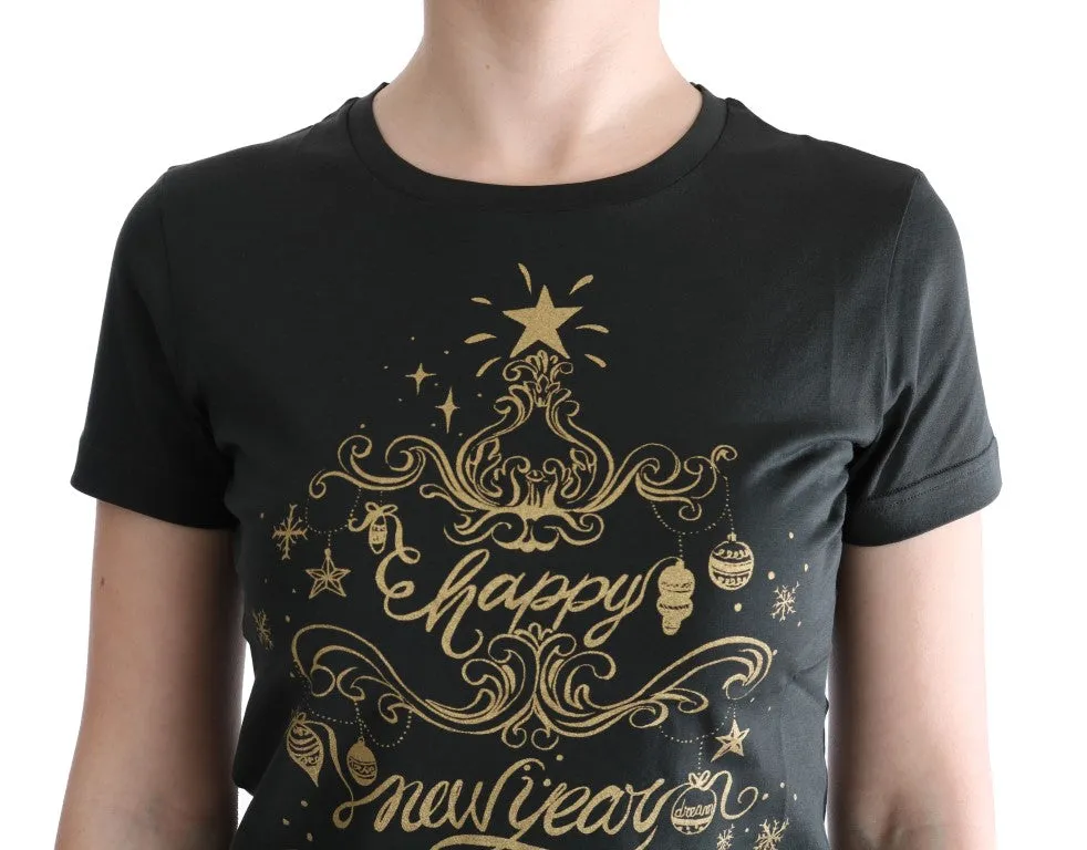 Green Cotton 2017 Motive T-Shirt sold by Lord & Taylor product image thumbnail 4