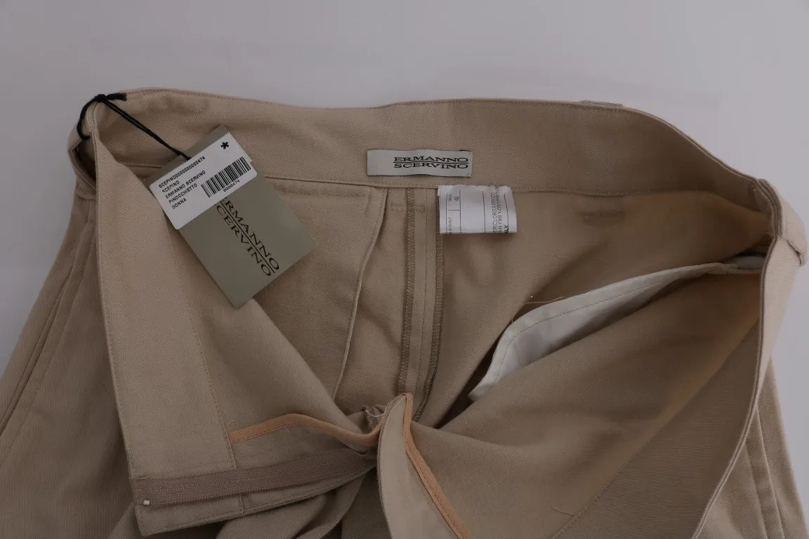 Beige Cotton Wool Regular Fit Pants sold by Lord & Taylor product image thumbnail 5