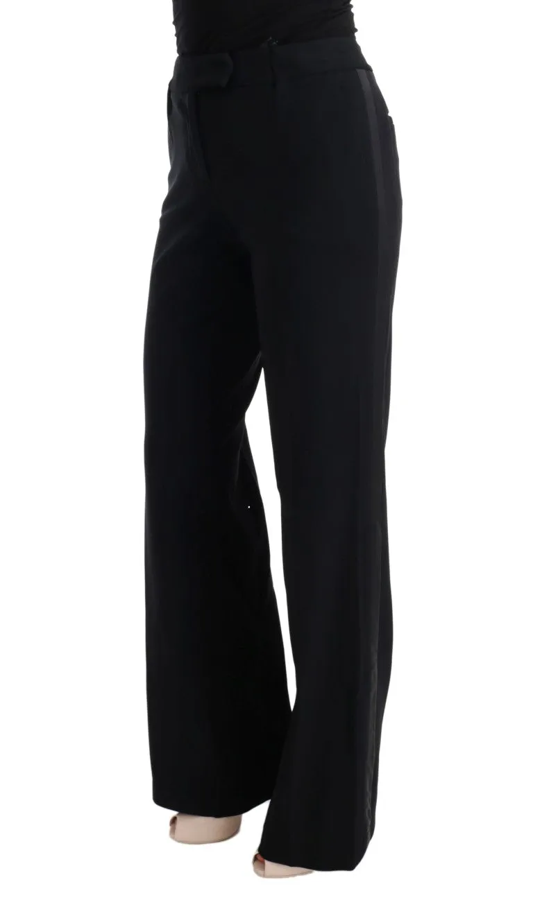 Black Viscose Flare Bootcut Pants sold by Lord & Taylor product image thumbnail 2