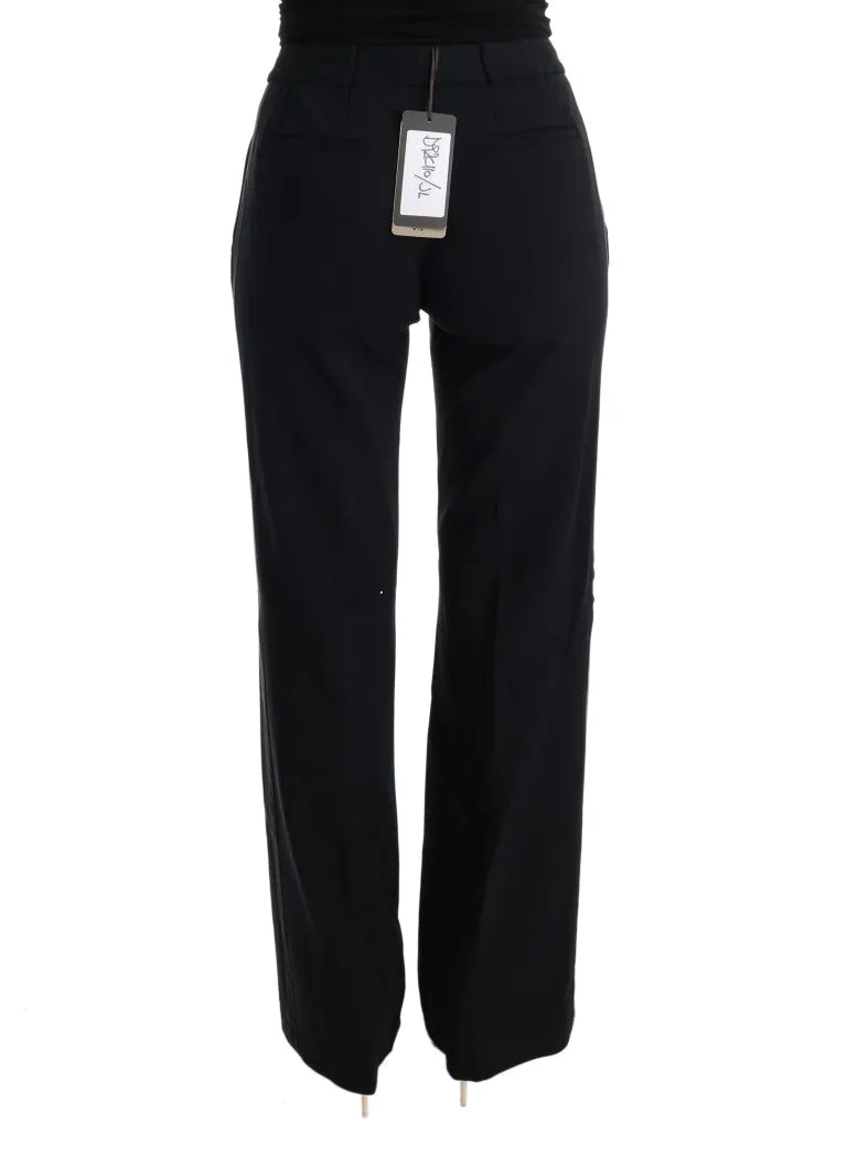 Black Viscose Flare Bootcut Pants sold by Lord & Taylor product image thumbnail 3
