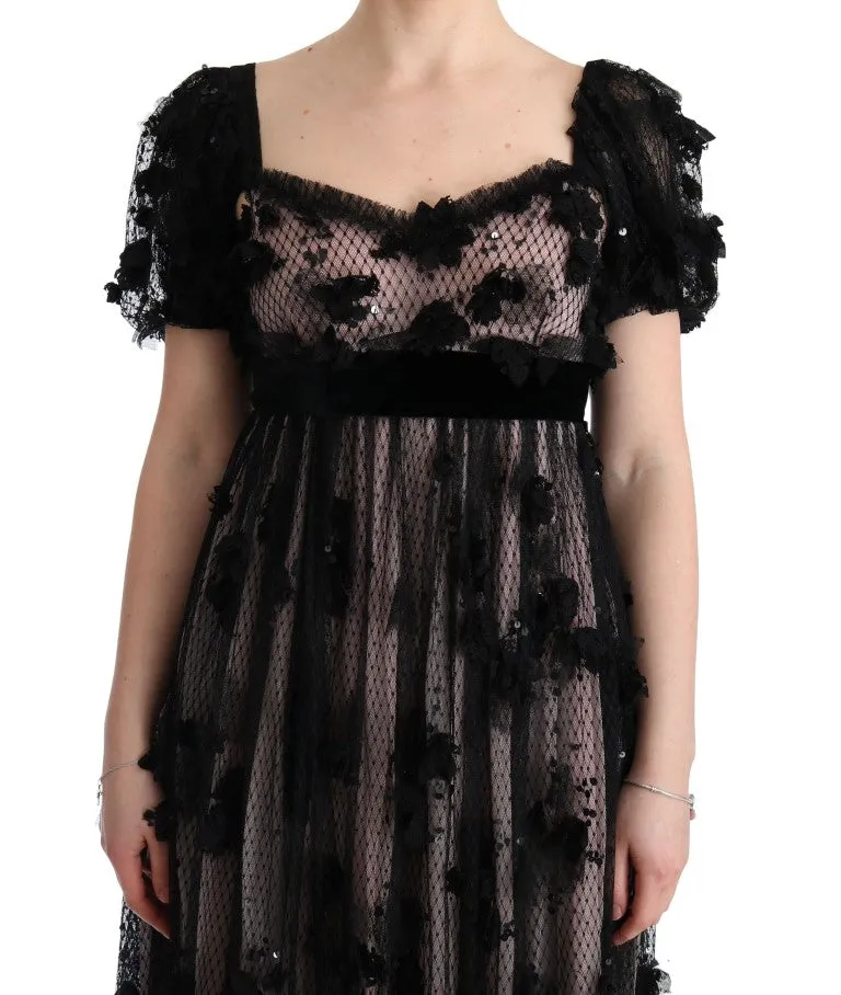 Black Pink Silk Applique Shift Dress sold by Lord & Taylor product image thumbnail 5