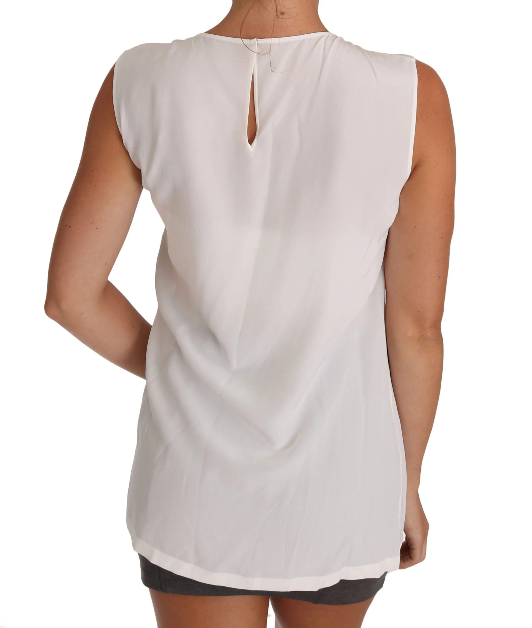 White Silk I LOVE ITALY Cami T-shirt sold by Lord & Taylor product image thumbnail 2