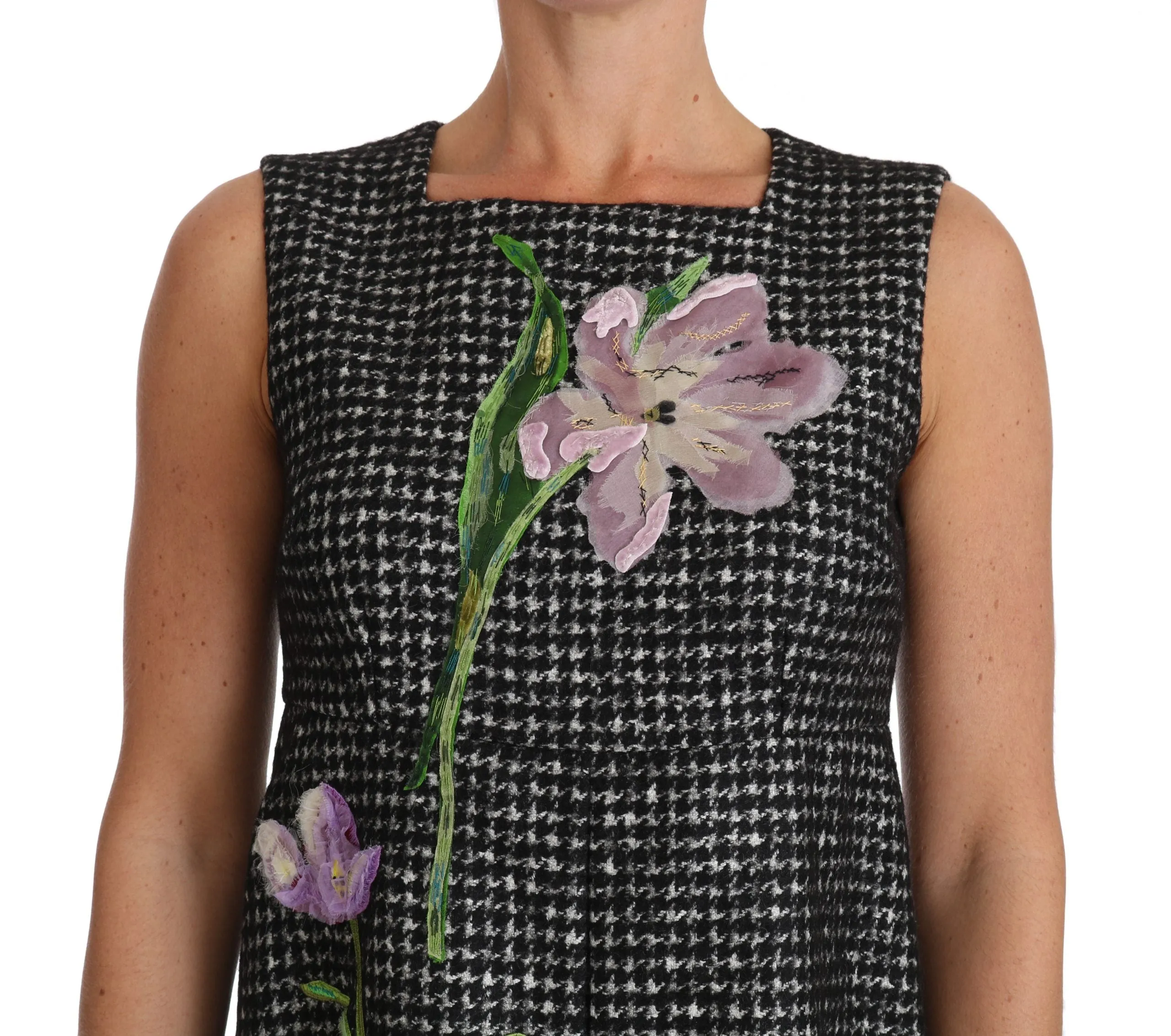 Gray Tulip Embroidered A-Line Shift Dress sold by Lord & Taylor product image thumbnail 2