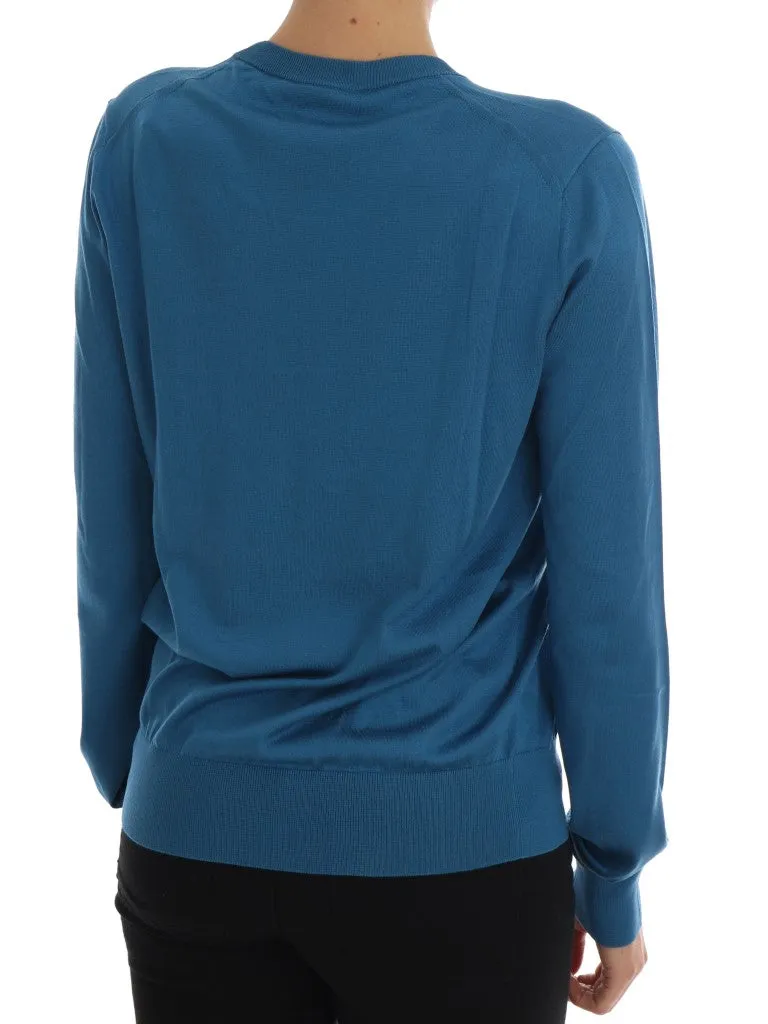 Blue Silk Love is Pullover Sweater sold by Lord & Taylor product image thumbnail 3