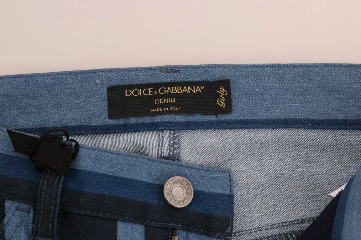 Blue GIRLY Striped Cotton Jeans sold by Lord & Taylor product image thumbnail 5