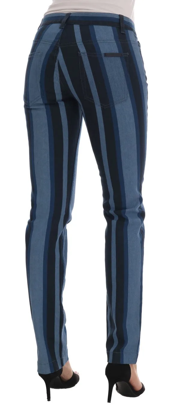Blue GIRLY Striped Cotton Jeans sold by Lord & Taylor product image thumbnail 3
