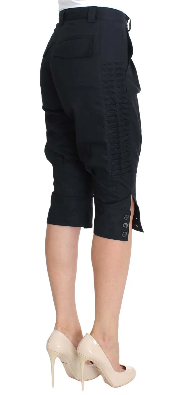 Blue Cotton 3/4 Length Pants sold by Lord & Taylor product image thumbnail 4