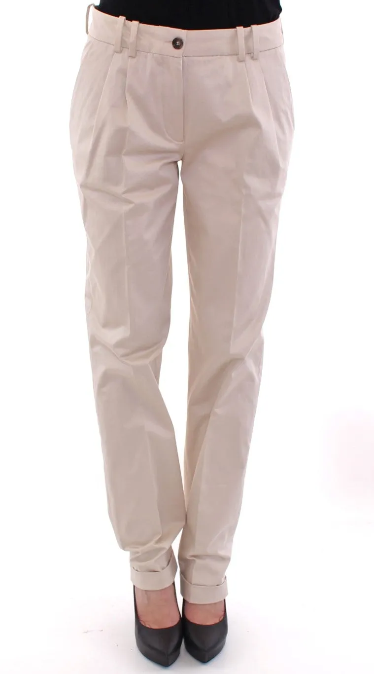 Beige Cotton Chinos Pants sold by Lord & Taylor