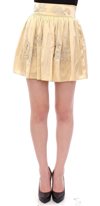 Beige Floral Embroidery Mini Skirt sold by Lord & Taylor