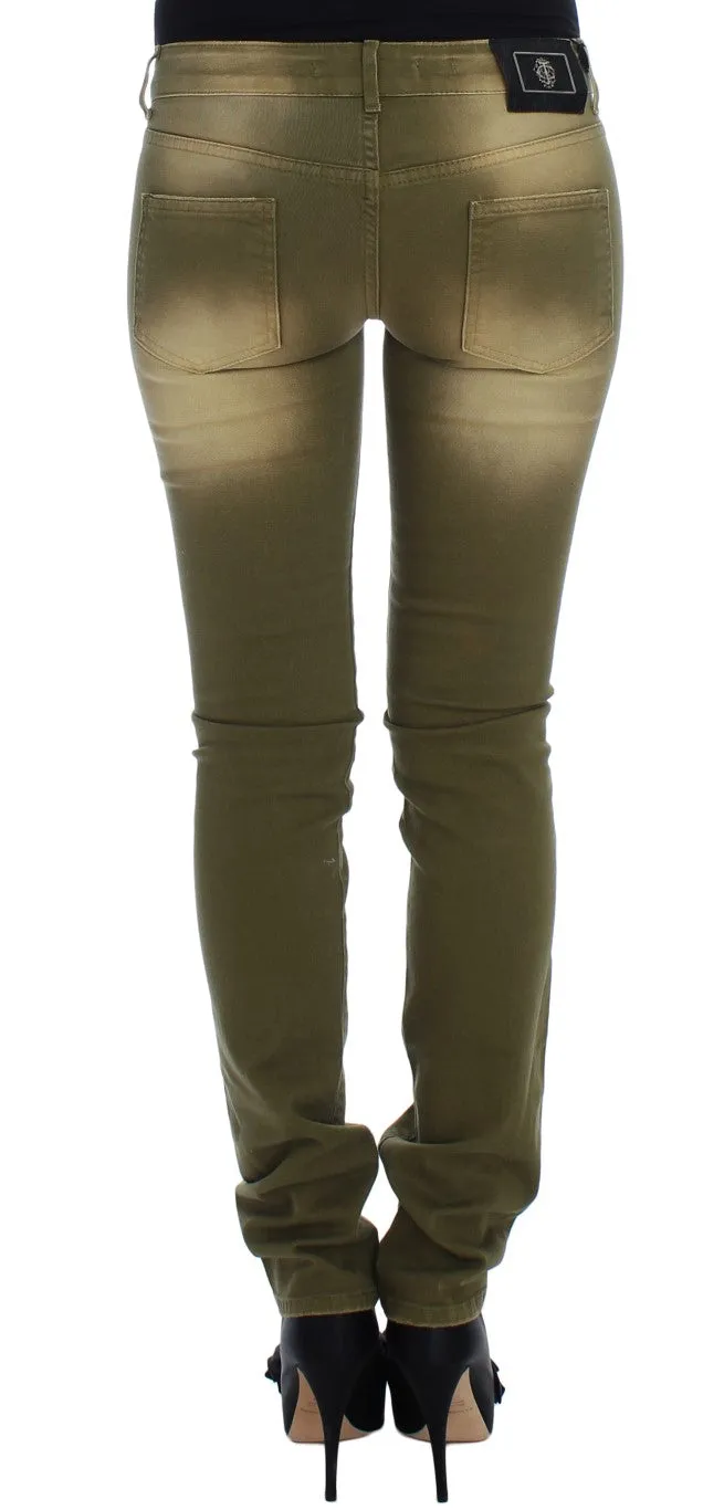 Green Wash Slim Fit Cotton Stretch Jeans sold by Lord & Taylor product image thumbnail 3