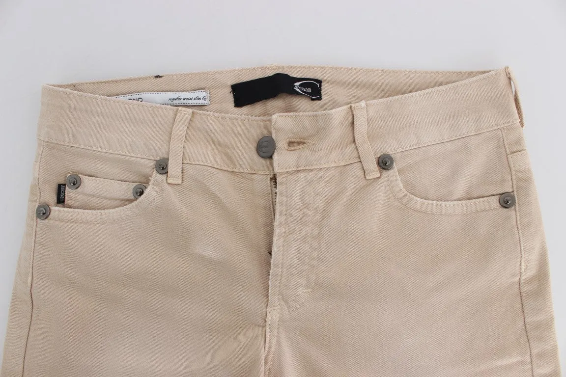 Beige Wash Slim Fit Cotton Stretch Jeans sold by Lord & Taylor product image thumbnail 5