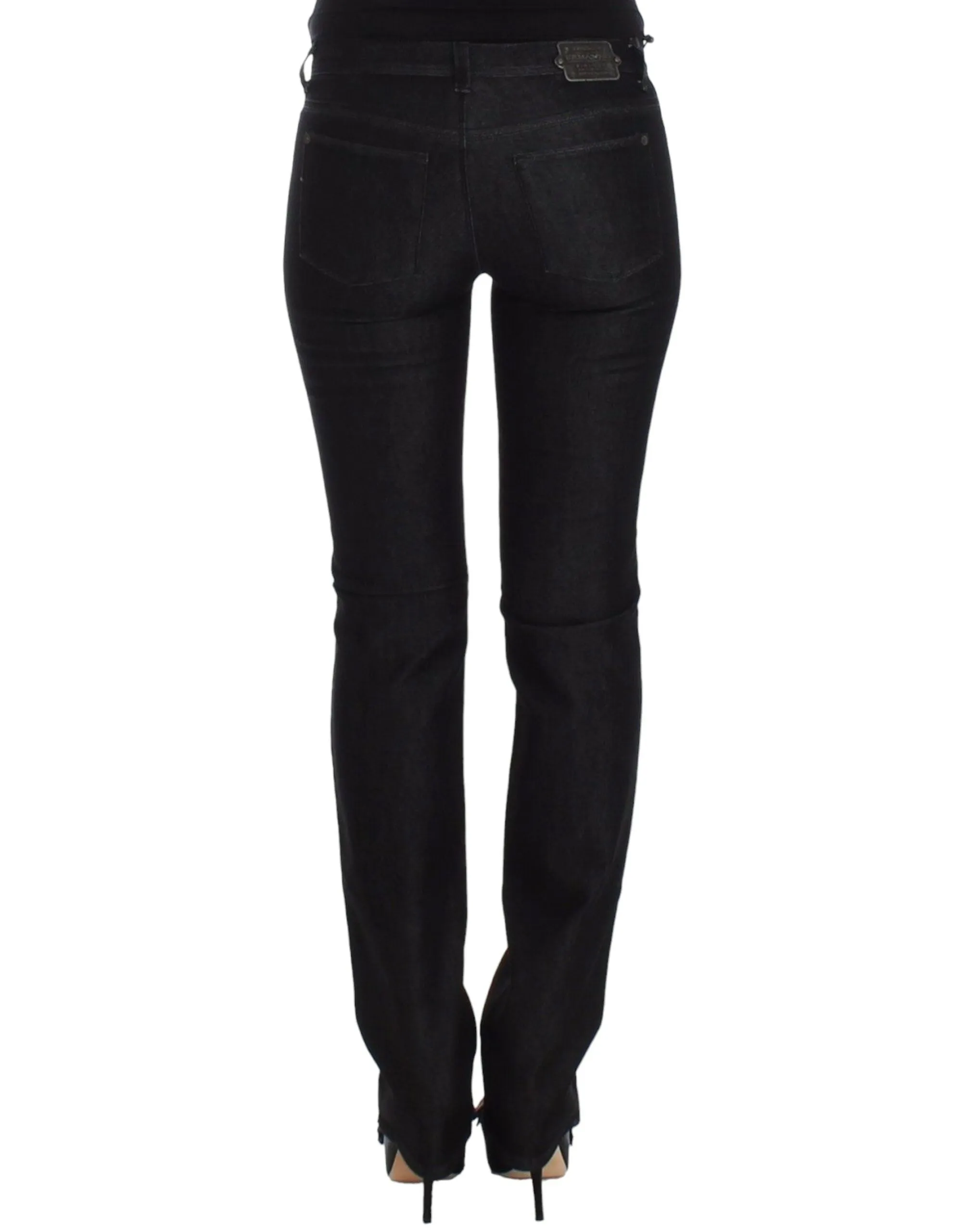 Black Slim Jeans Denim Pants Skinny Leg Stretch sold by Lord & Taylor product image thumbnail 3