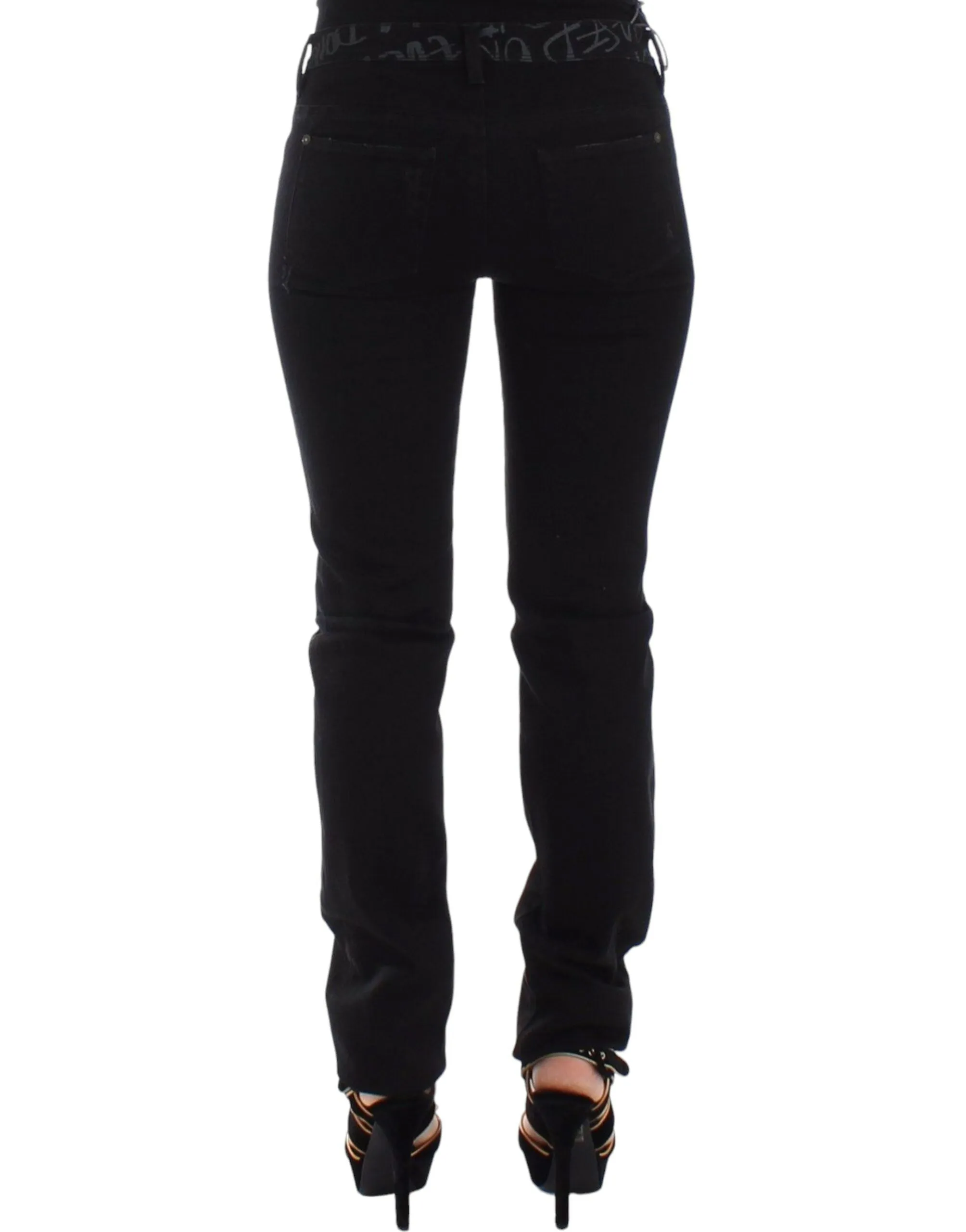 Black Slim Jeans Denim Pants Skinny Stretch sold by Lord & Taylor product image thumbnail 3