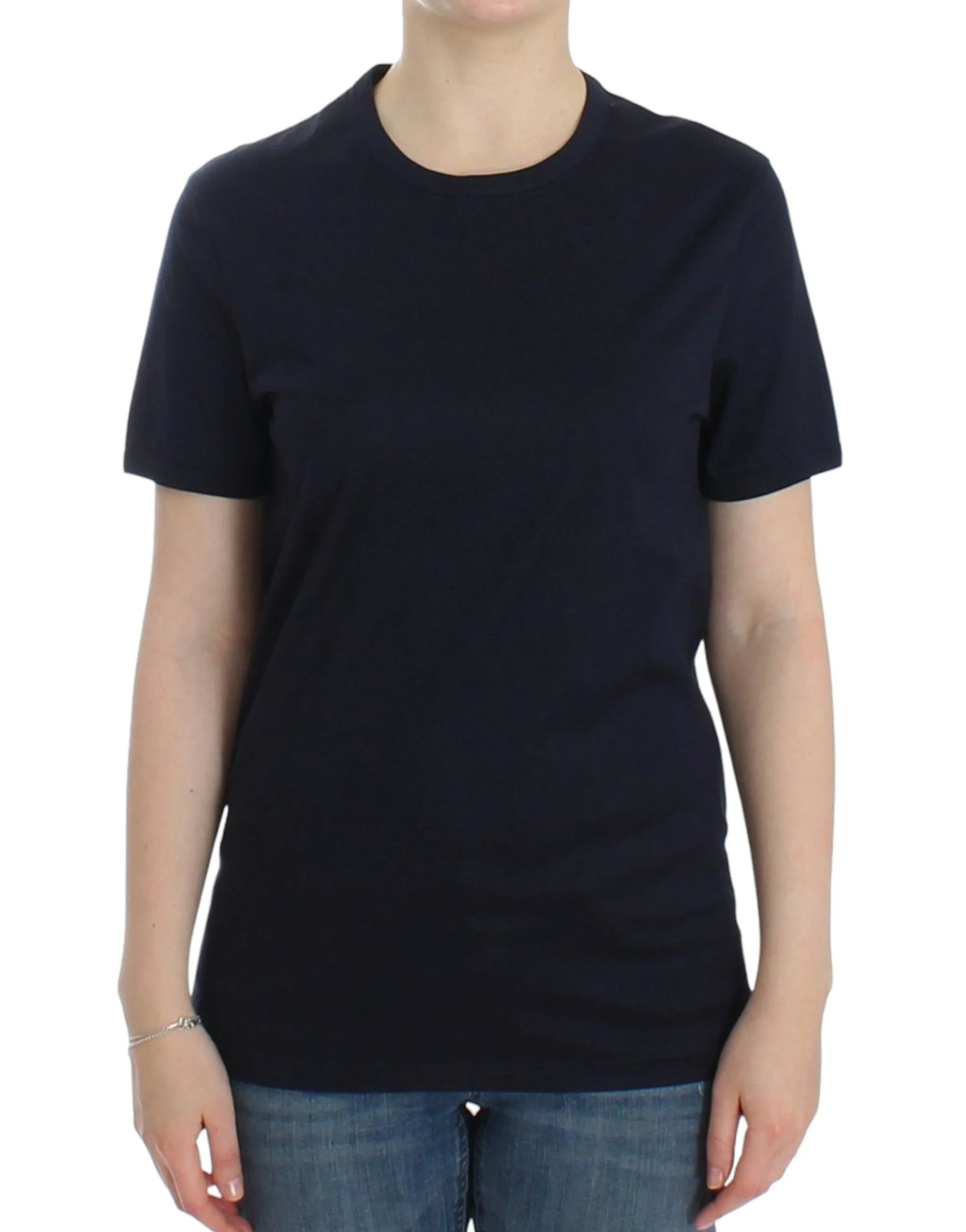 Lingerie Blue Crewneck Cotton Logo T-shirt sold by Lord & Taylor