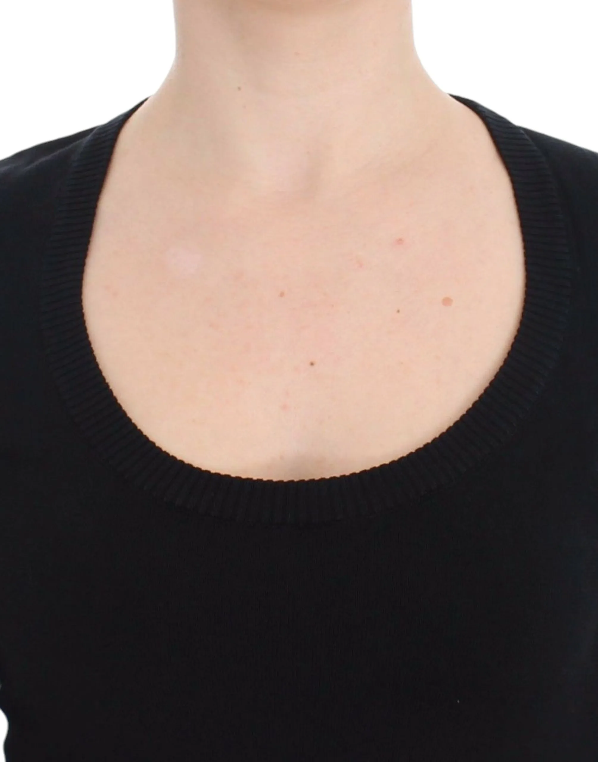 Black Cashmere Crewneck Sweater Pullover sold by Lord & Taylor product image thumbnail 5