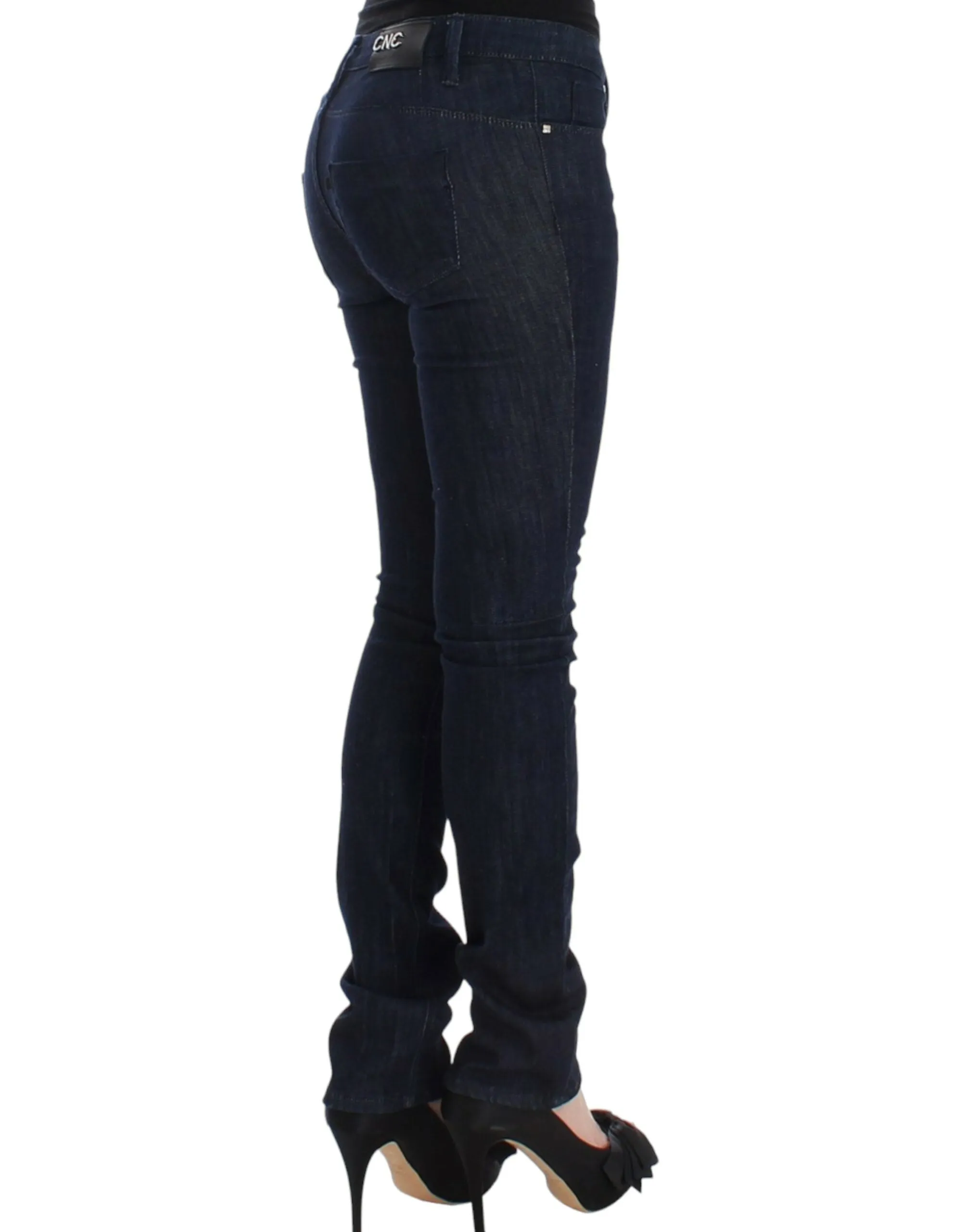 Blue skinny leg jeans sold by Lord & Taylor product image thumbnail 4