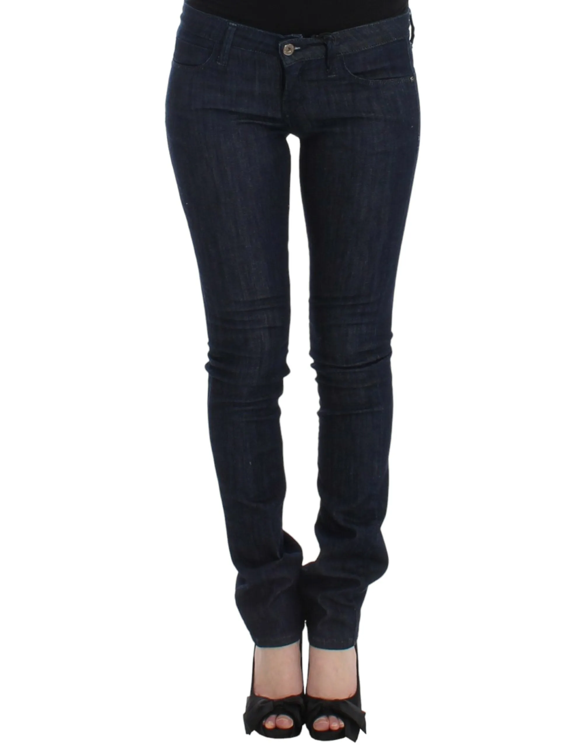 Blue skinny leg jeans sold by Lord & Taylor